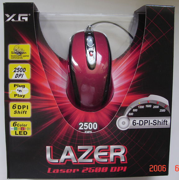 Lazer Laser 2500 DPI